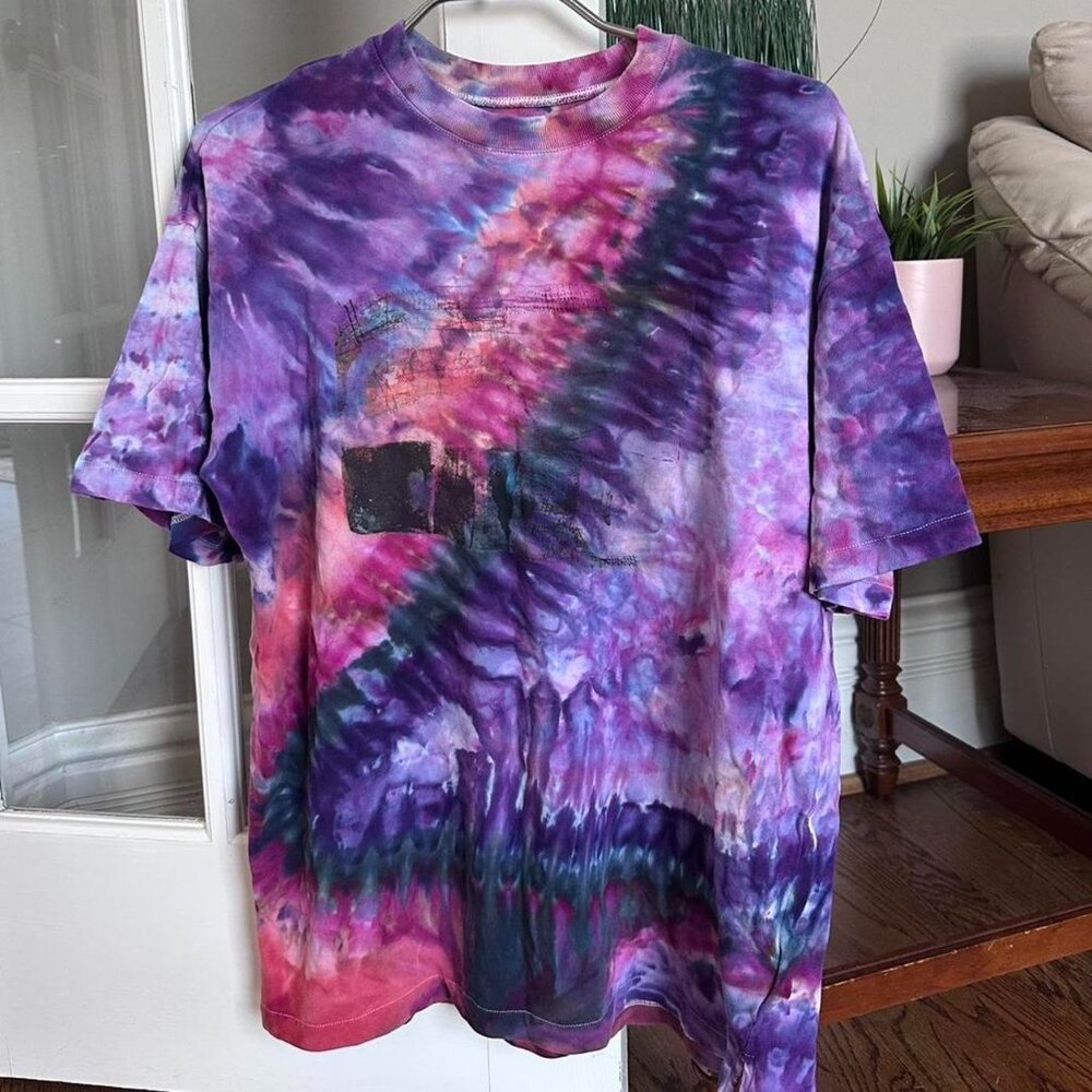 Madewell x Creative Growth Nicole Storm Tie-Dyed Ex-Boyfriend Tee